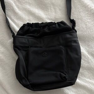 lululemon athletica Jet Black Crossbody Bag